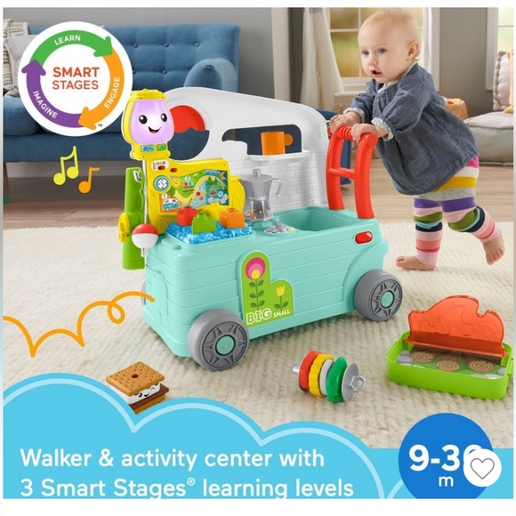 Fisher-Price Laugh & Learn 3-in-1 on-the-Go Camper - Picture 1 of 15